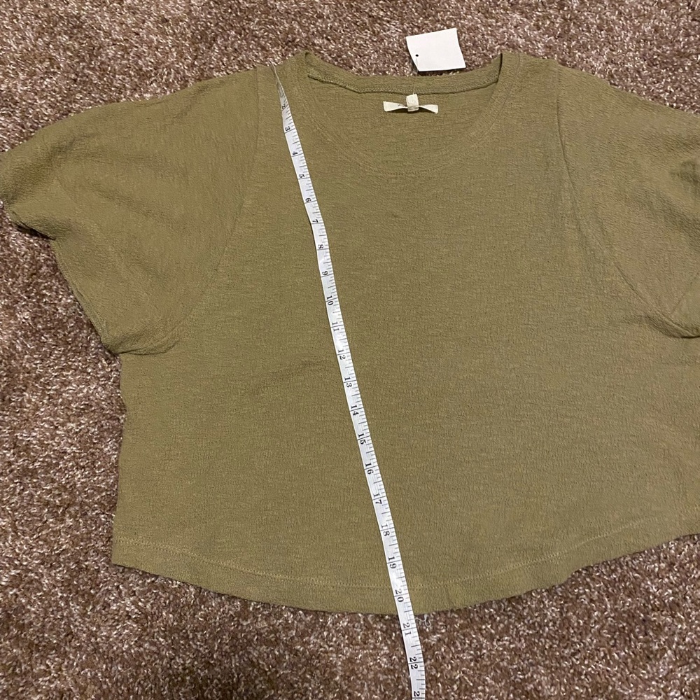 Madewell Texture & Thread Flutter-Sleeve Top - Picture 8 of 9